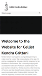 Mobile Screenshot of kendragrittani.com